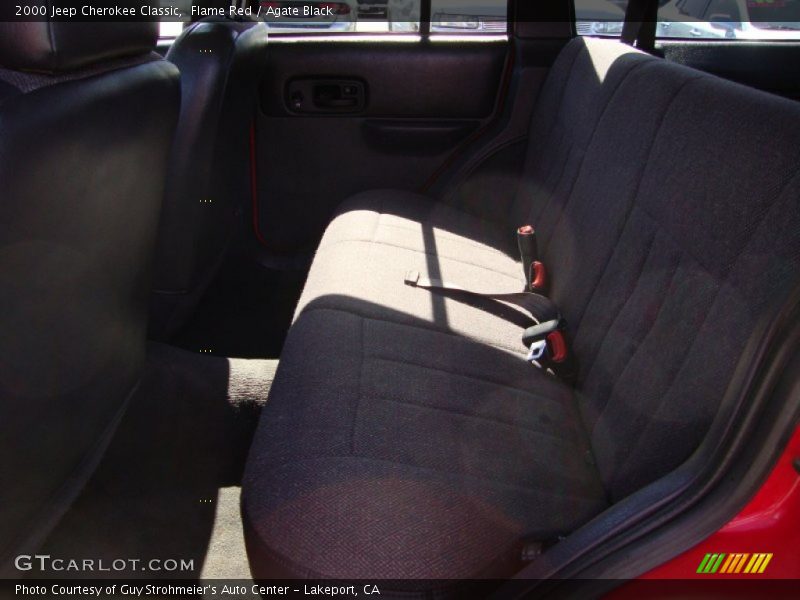 Flame Red / Agate Black 2000 Jeep Cherokee Classic
