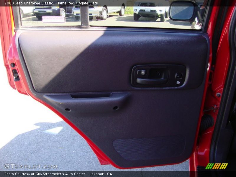 Flame Red / Agate Black 2000 Jeep Cherokee Classic