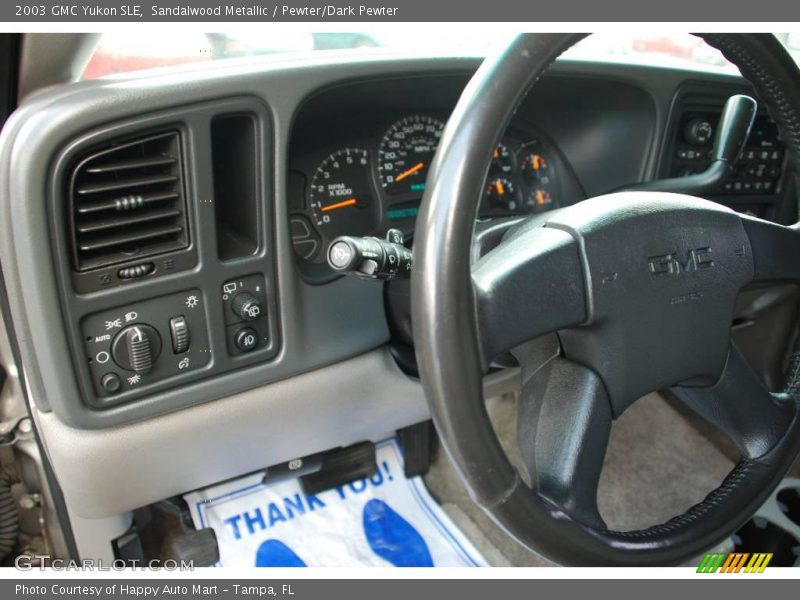 Sandalwood Metallic / Pewter/Dark Pewter 2003 GMC Yukon SLE