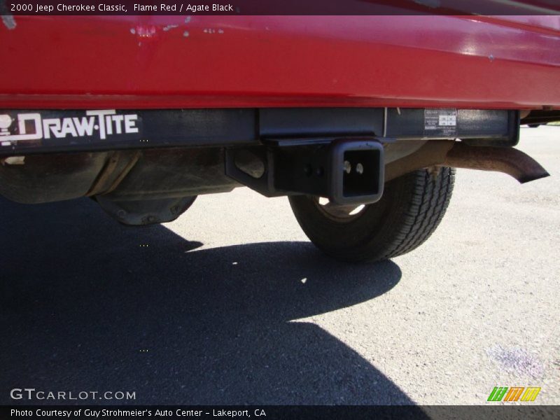 Flame Red / Agate Black 2000 Jeep Cherokee Classic