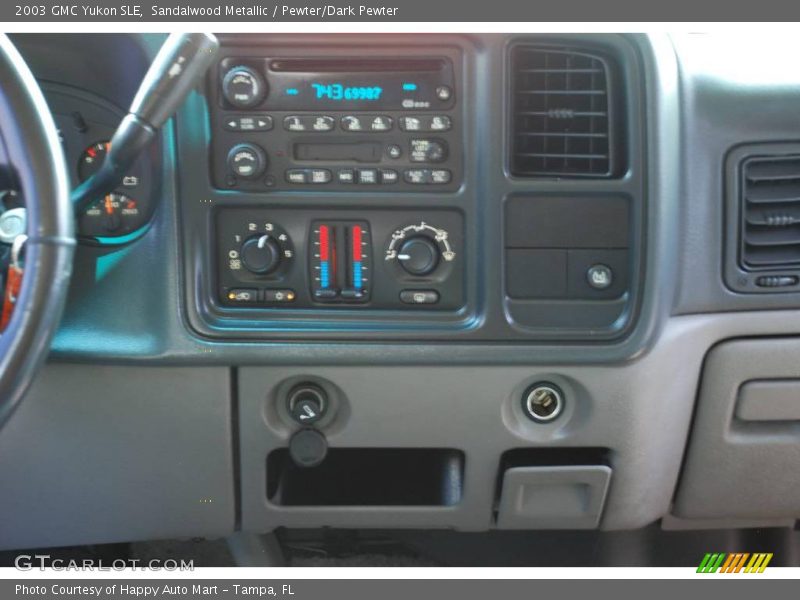 Sandalwood Metallic / Pewter/Dark Pewter 2003 GMC Yukon SLE