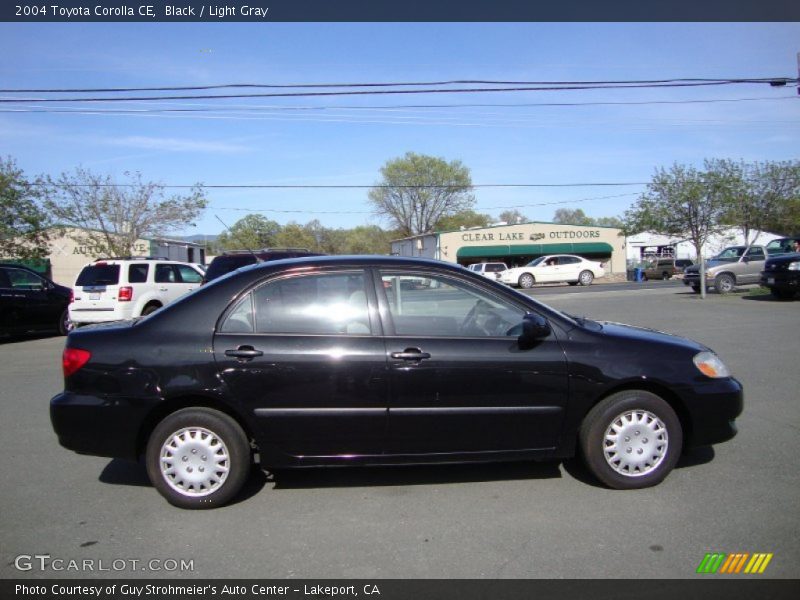 Black / Light Gray 2004 Toyota Corolla CE