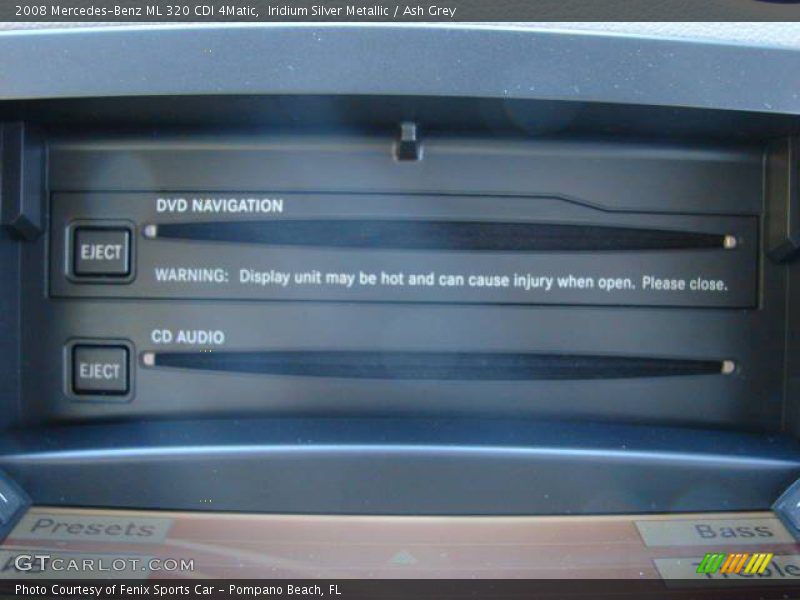 Iridium Silver Metallic / Ash Grey 2008 Mercedes-Benz ML 320 CDI 4Matic