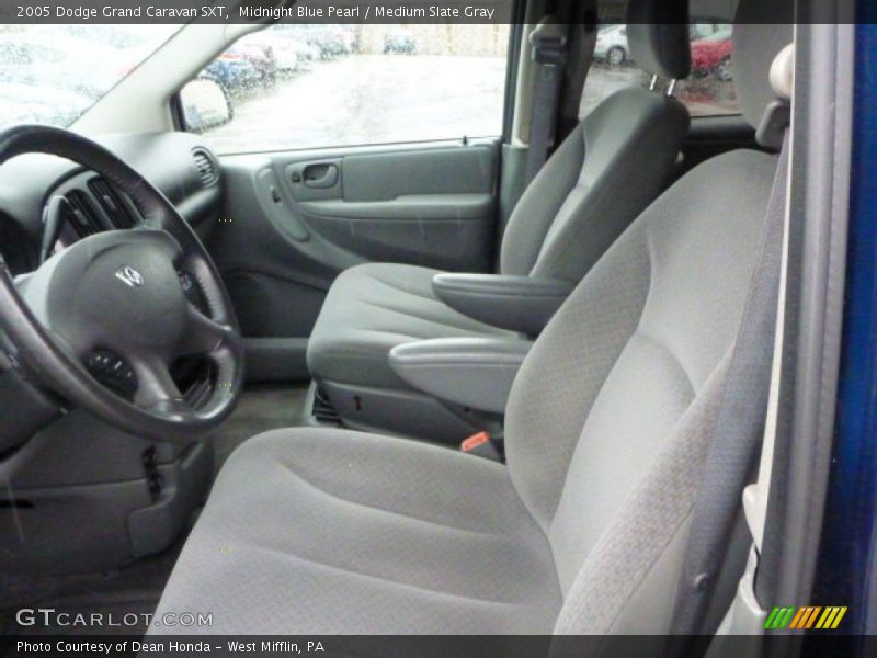 Midnight Blue Pearl / Medium Slate Gray 2005 Dodge Grand Caravan SXT