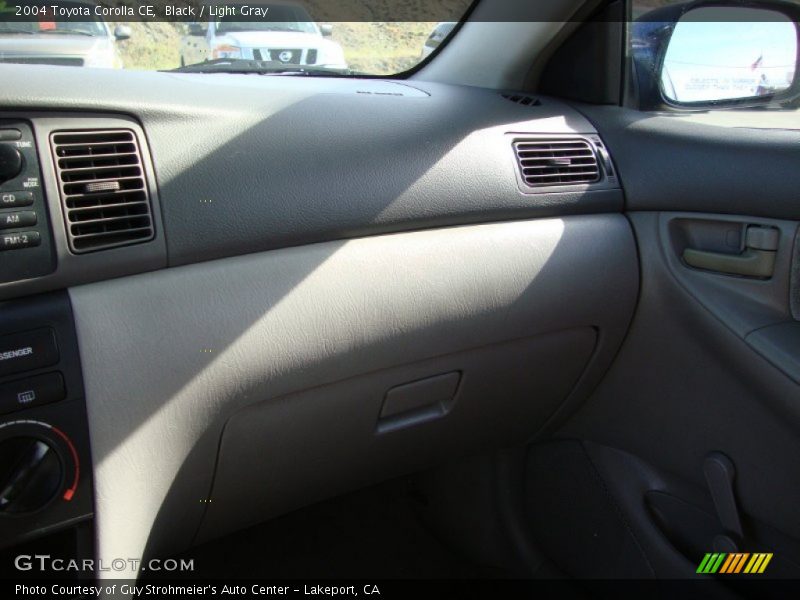 Black / Light Gray 2004 Toyota Corolla CE