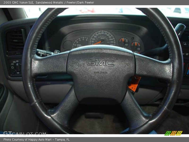 Sandalwood Metallic / Pewter/Dark Pewter 2003 GMC Yukon SLE