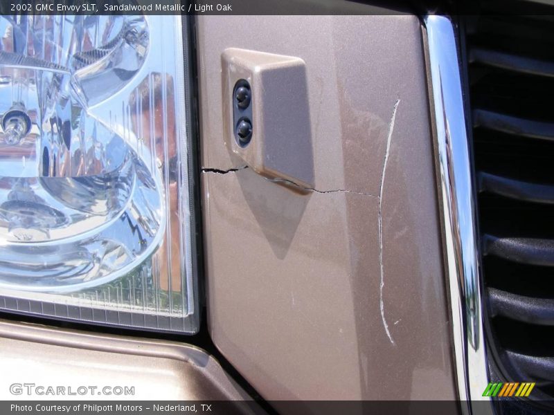 Sandalwood Metallic / Light Oak 2002 GMC Envoy SLT