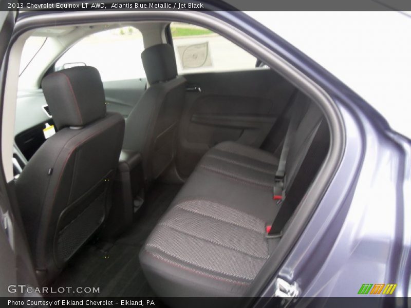Atlantis Blue Metallic / Jet Black 2013 Chevrolet Equinox LT AWD