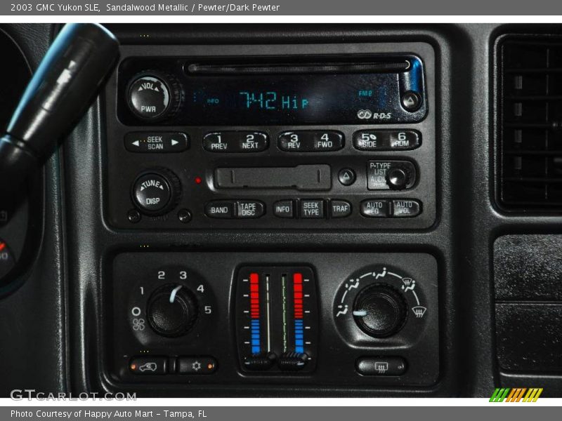 Sandalwood Metallic / Pewter/Dark Pewter 2003 GMC Yukon SLE