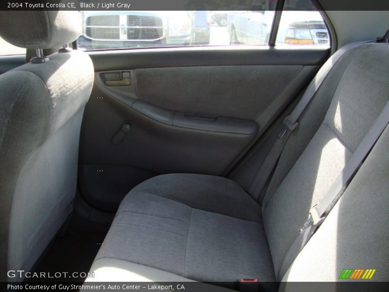 Black / Light Gray 2004 Toyota Corolla CE