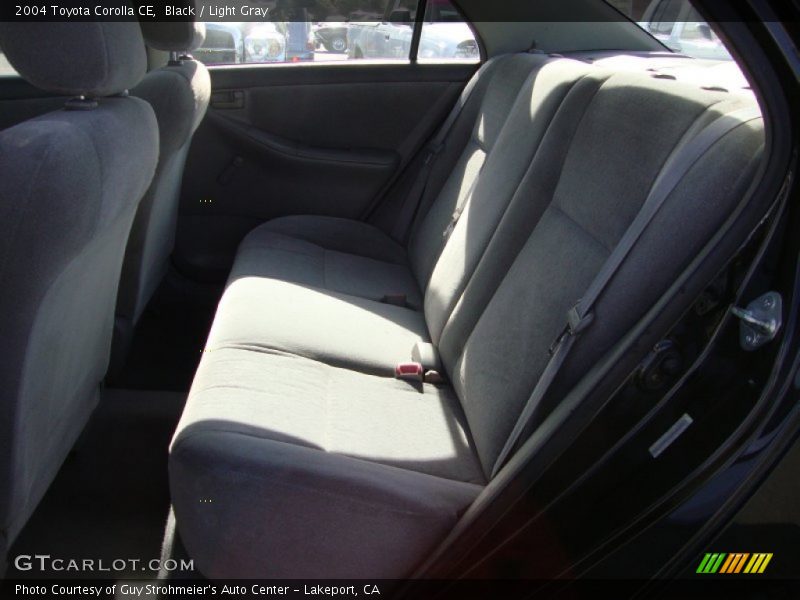 Black / Light Gray 2004 Toyota Corolla CE