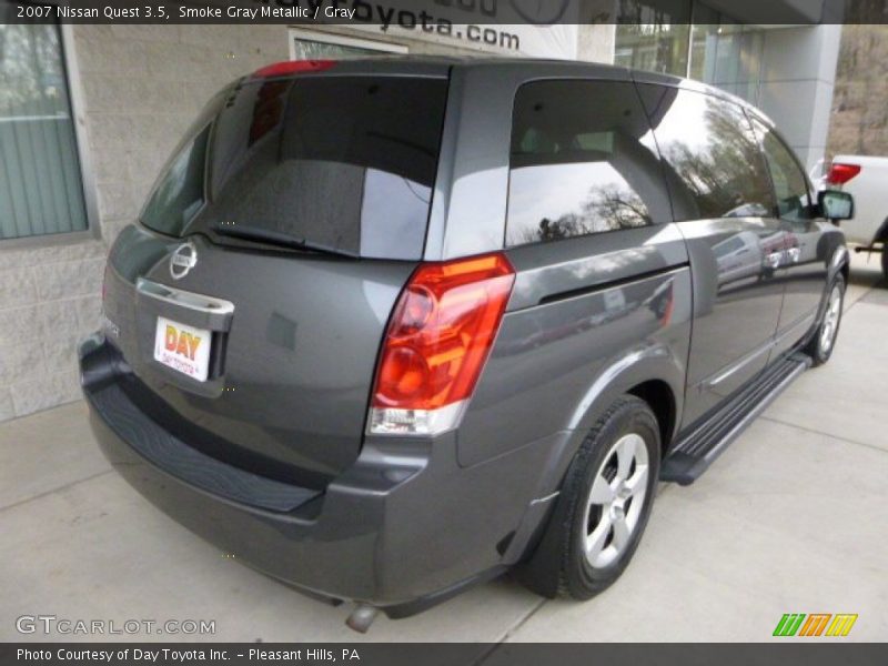 Smoke Gray Metallic / Gray 2007 Nissan Quest 3.5
