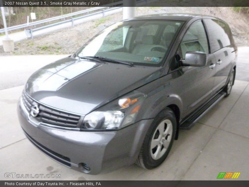 Smoke Gray Metallic / Gray 2007 Nissan Quest 3.5