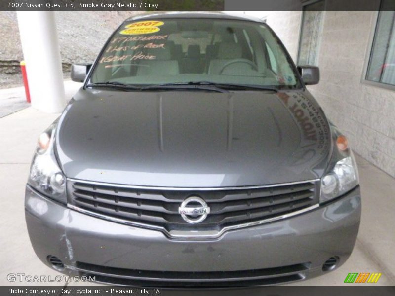 Smoke Gray Metallic / Gray 2007 Nissan Quest 3.5
