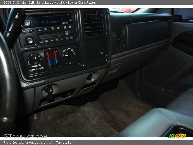Sandalwood Metallic / Pewter/Dark Pewter 2003 GMC Yukon SLE