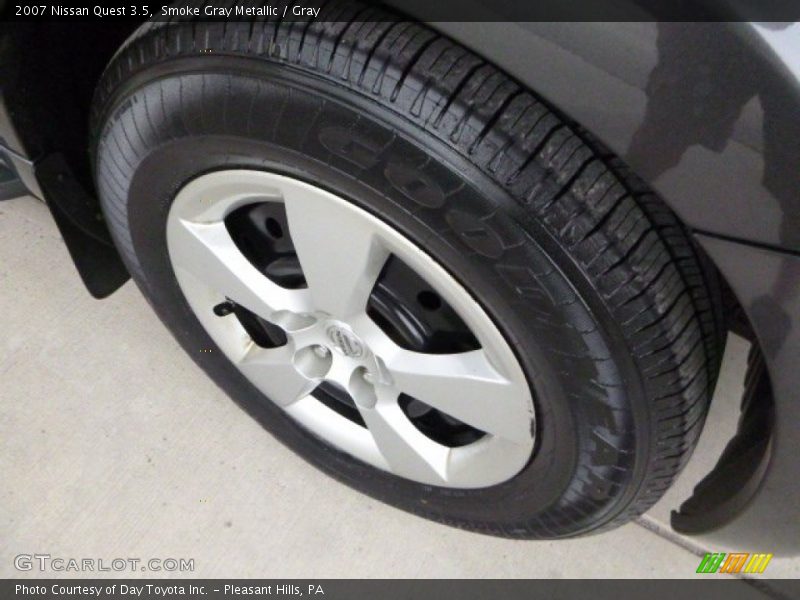 Smoke Gray Metallic / Gray 2007 Nissan Quest 3.5
