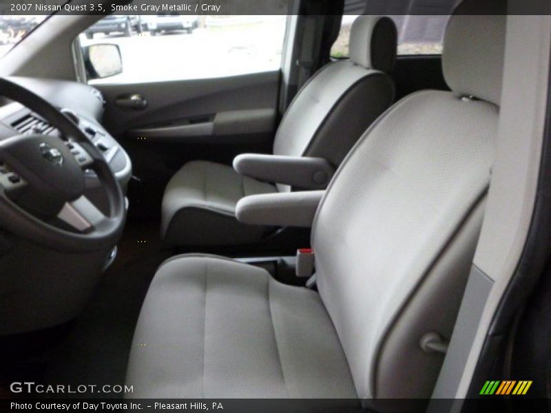 Smoke Gray Metallic / Gray 2007 Nissan Quest 3.5