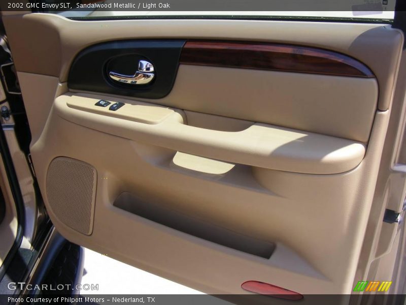 Sandalwood Metallic / Light Oak 2002 GMC Envoy SLT
