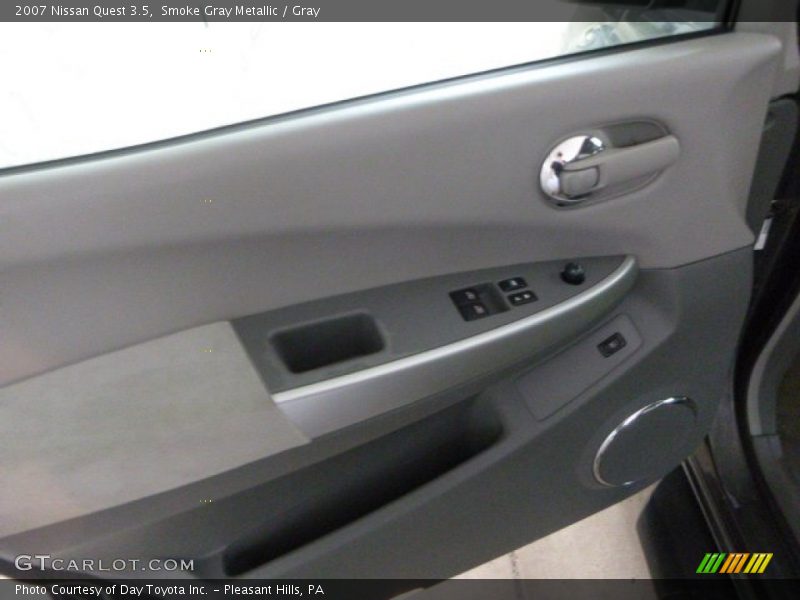 Smoke Gray Metallic / Gray 2007 Nissan Quest 3.5