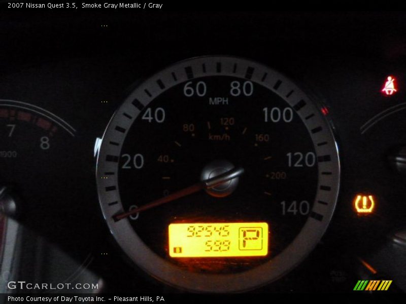 Smoke Gray Metallic / Gray 2007 Nissan Quest 3.5