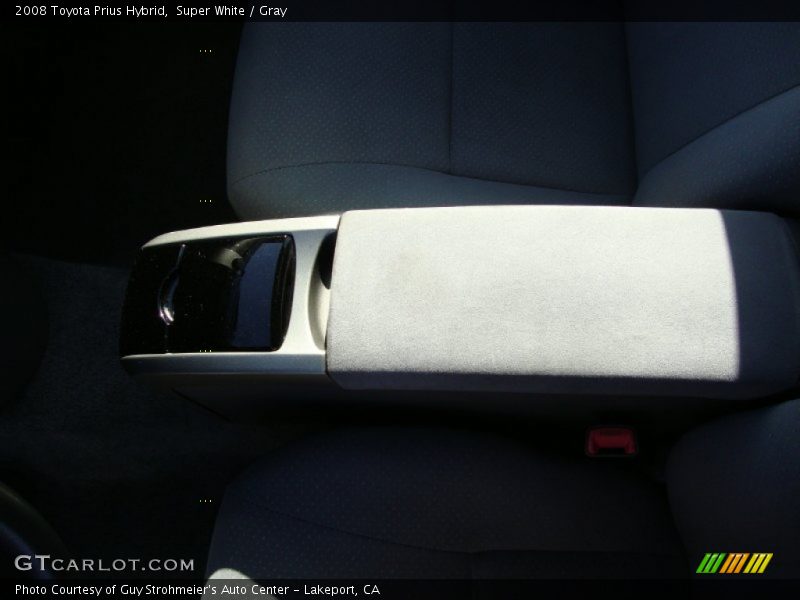 Super White / Gray 2008 Toyota Prius Hybrid
