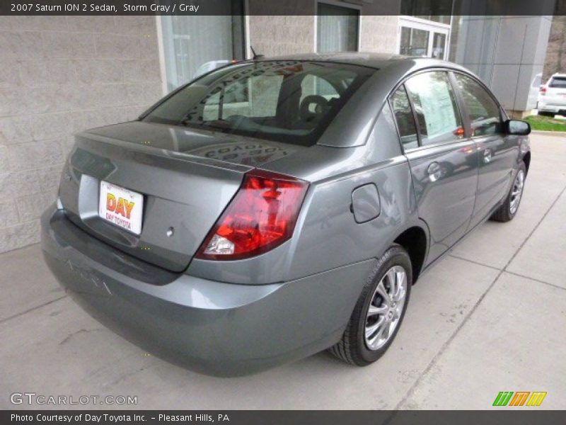 Storm Gray / Gray 2007 Saturn ION 2 Sedan