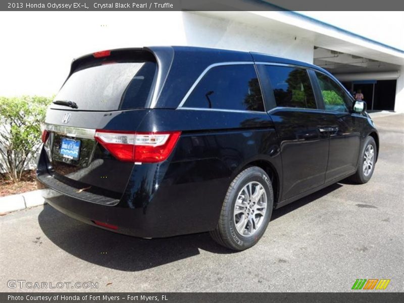 Crystal Black Pearl / Truffle 2013 Honda Odyssey EX-L