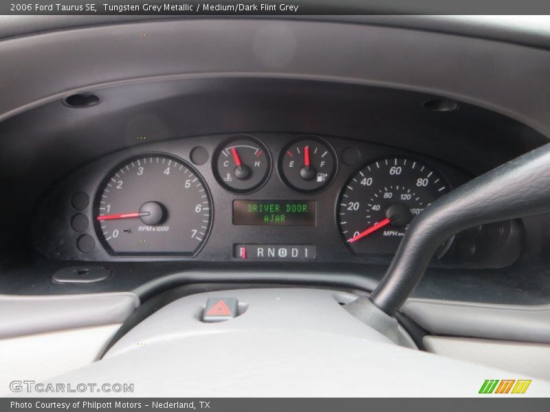 Tungsten Grey Metallic / Medium/Dark Flint Grey 2006 Ford Taurus SE