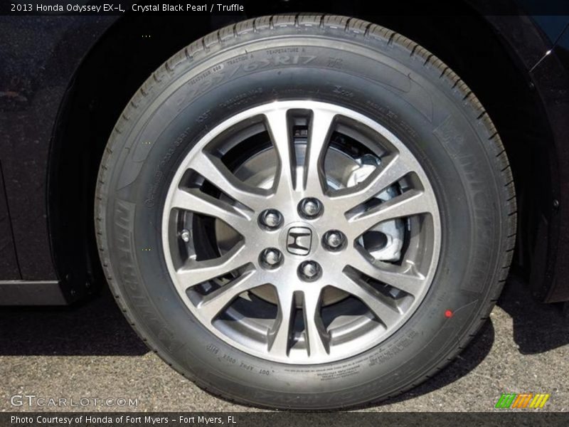 Crystal Black Pearl / Truffle 2013 Honda Odyssey EX-L