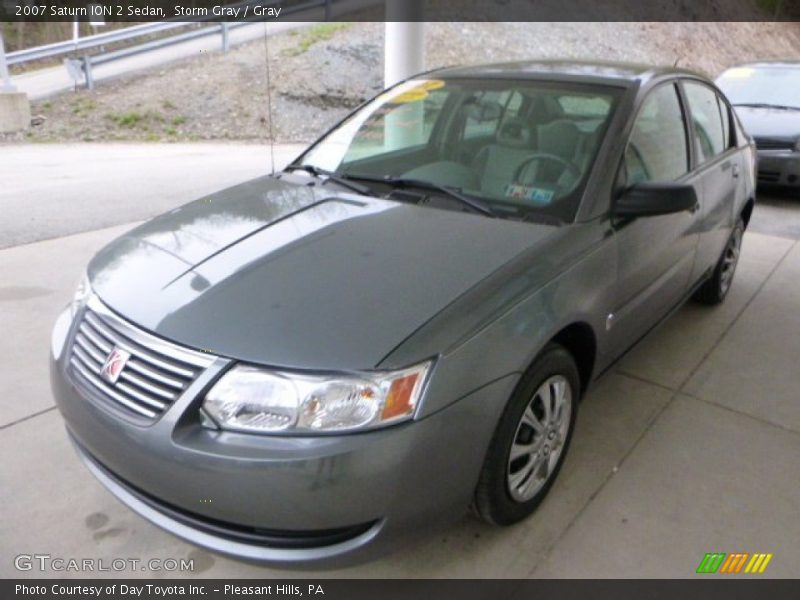 Storm Gray / Gray 2007 Saturn ION 2 Sedan