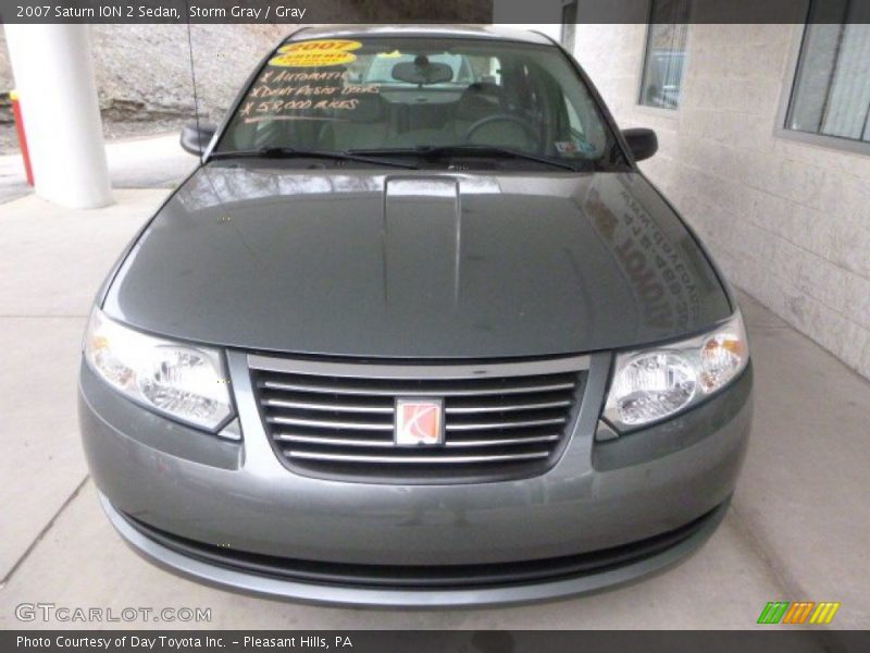 Storm Gray / Gray 2007 Saturn ION 2 Sedan