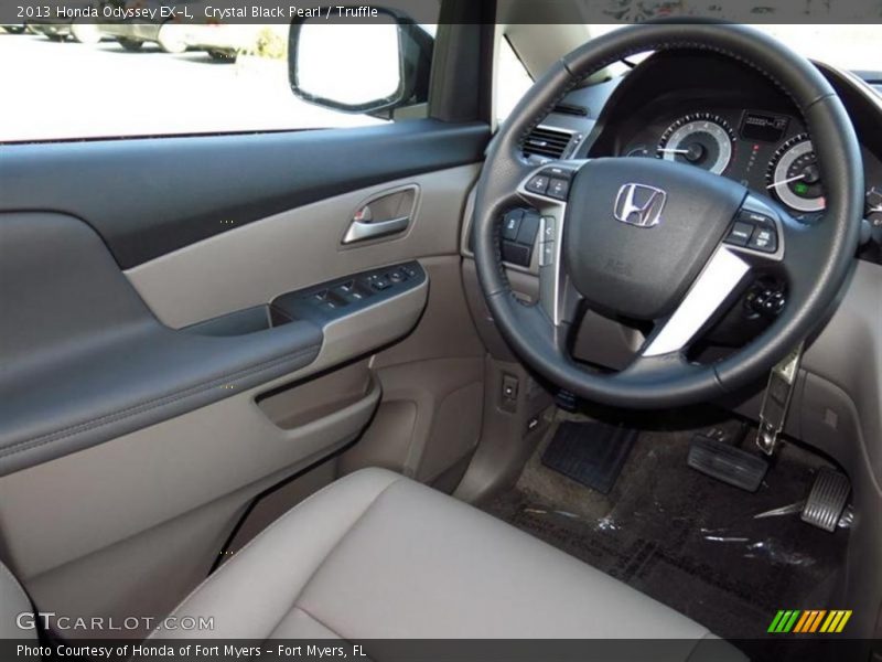 Crystal Black Pearl / Truffle 2013 Honda Odyssey EX-L