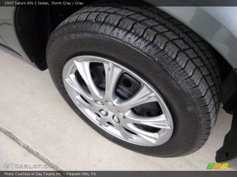 Storm Gray / Gray 2007 Saturn ION 2 Sedan