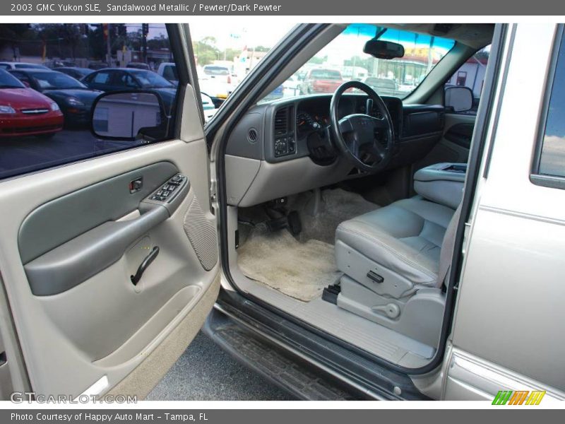 Sandalwood Metallic / Pewter/Dark Pewter 2003 GMC Yukon SLE