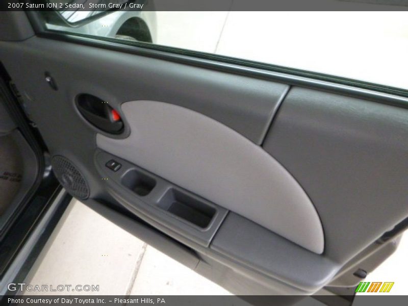 Storm Gray / Gray 2007 Saturn ION 2 Sedan