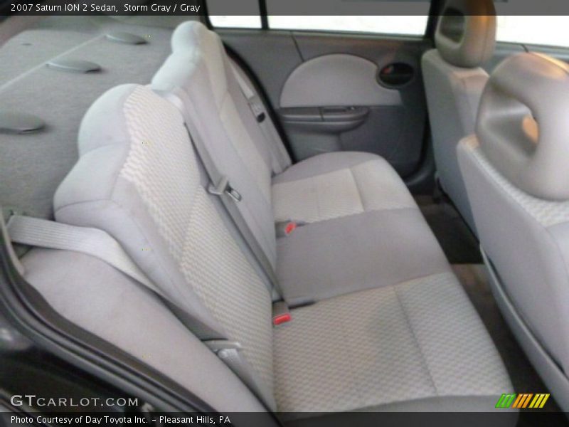 Storm Gray / Gray 2007 Saturn ION 2 Sedan