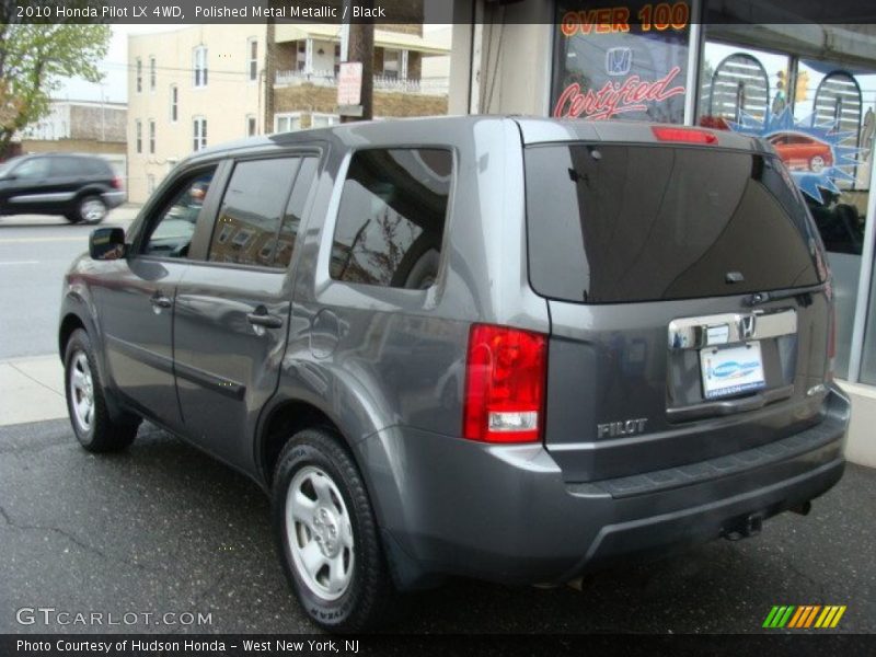 Polished Metal Metallic / Black 2010 Honda Pilot LX 4WD