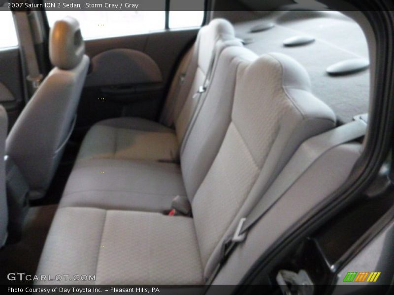 Storm Gray / Gray 2007 Saturn ION 2 Sedan