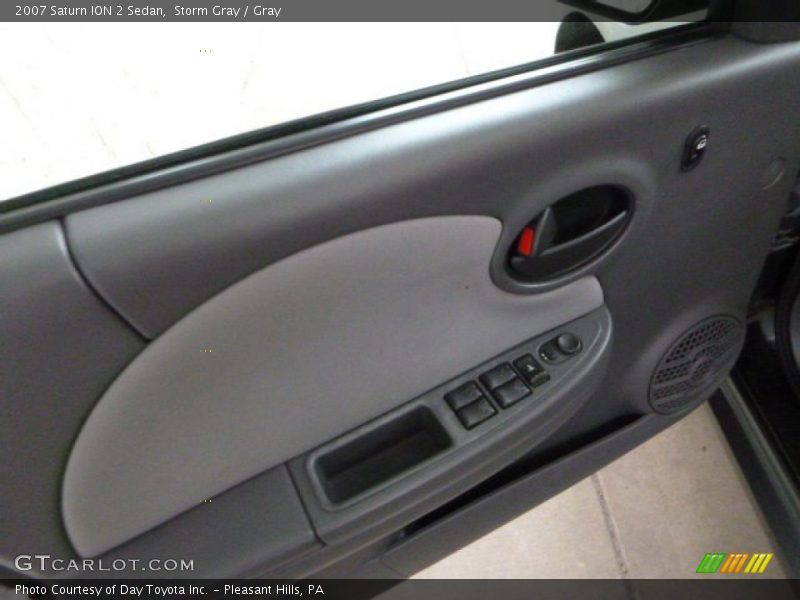 Storm Gray / Gray 2007 Saturn ION 2 Sedan