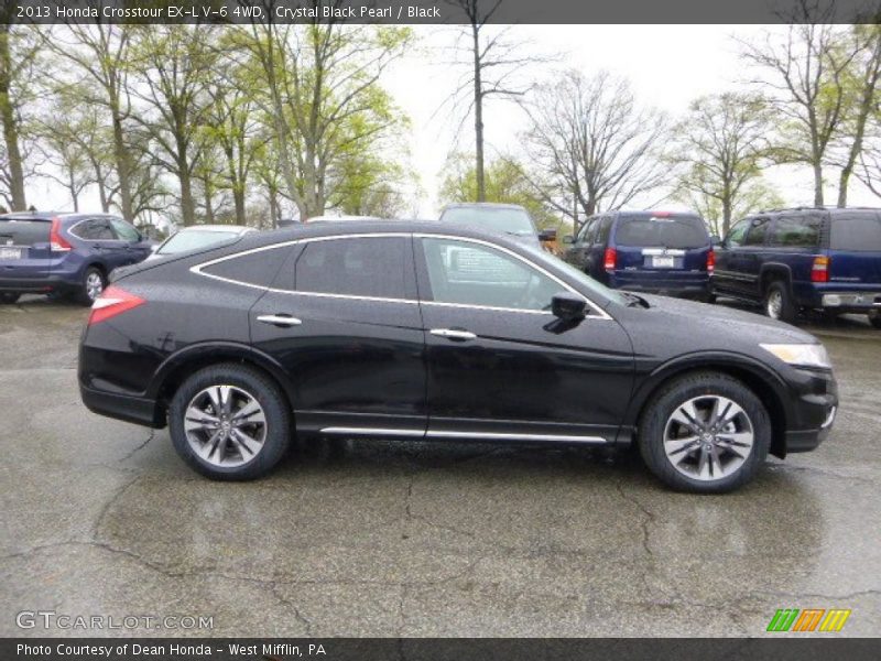  2013 Crosstour EX-L V-6 4WD Crystal Black Pearl