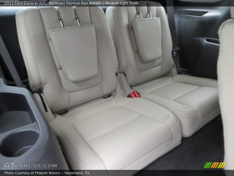 Bordeaux Reserve Red Metallic / Medium Light Stone 2011 Ford Explorer XLT