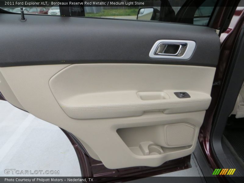 Bordeaux Reserve Red Metallic / Medium Light Stone 2011 Ford Explorer XLT