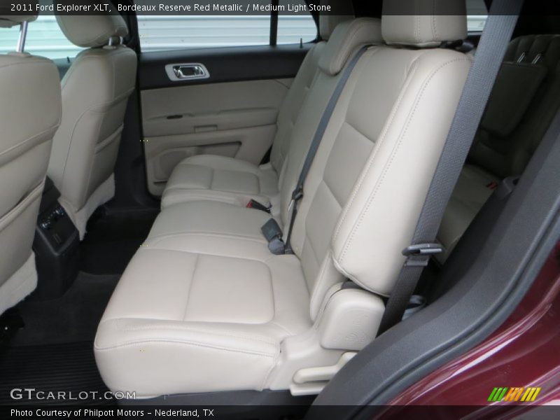 Bordeaux Reserve Red Metallic / Medium Light Stone 2011 Ford Explorer XLT