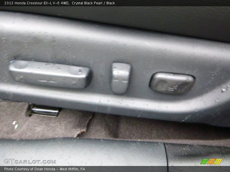 Crystal Black Pearl / Black 2013 Honda Crosstour EX-L V-6 4WD