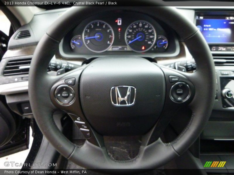  2013 Crosstour EX-L V-6 4WD Steering Wheel
