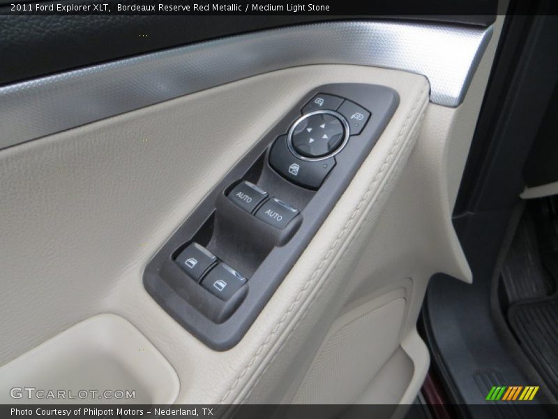 Bordeaux Reserve Red Metallic / Medium Light Stone 2011 Ford Explorer XLT