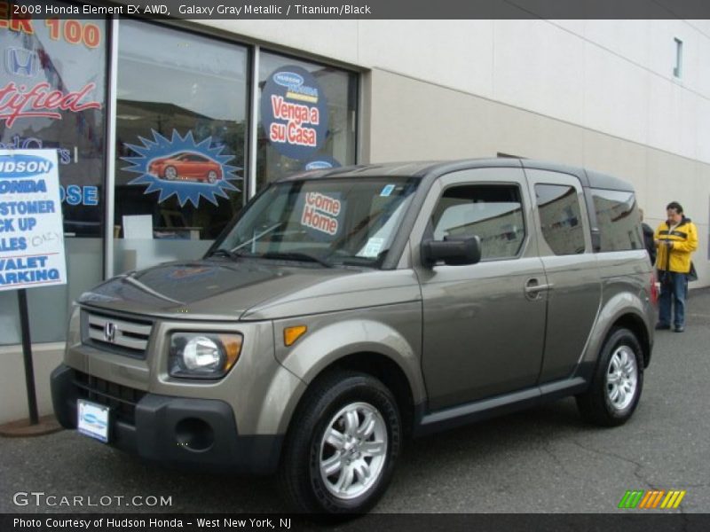 Galaxy Gray Metallic / Titanium/Black 2008 Honda Element EX AWD