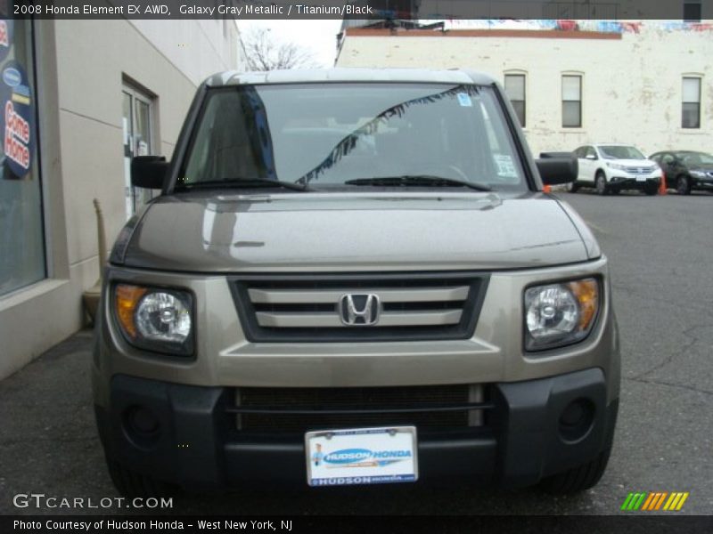 Galaxy Gray Metallic / Titanium/Black 2008 Honda Element EX AWD