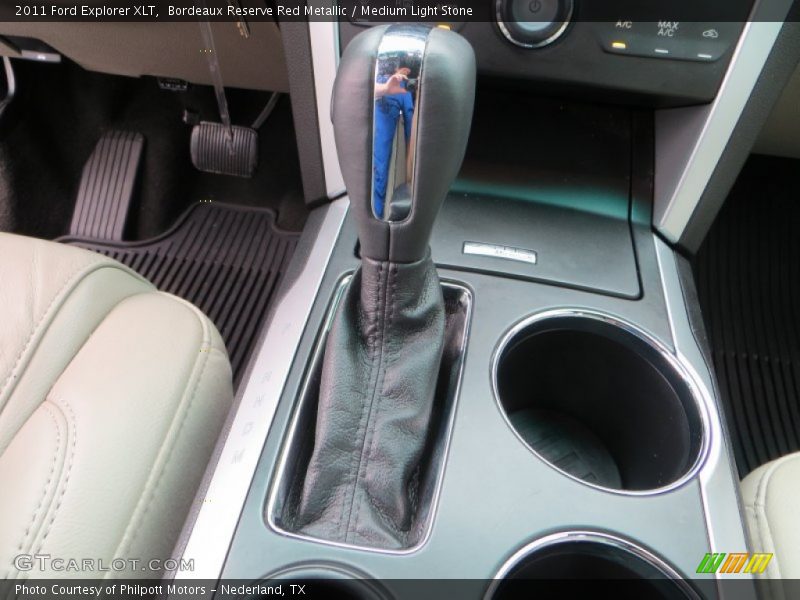 Bordeaux Reserve Red Metallic / Medium Light Stone 2011 Ford Explorer XLT