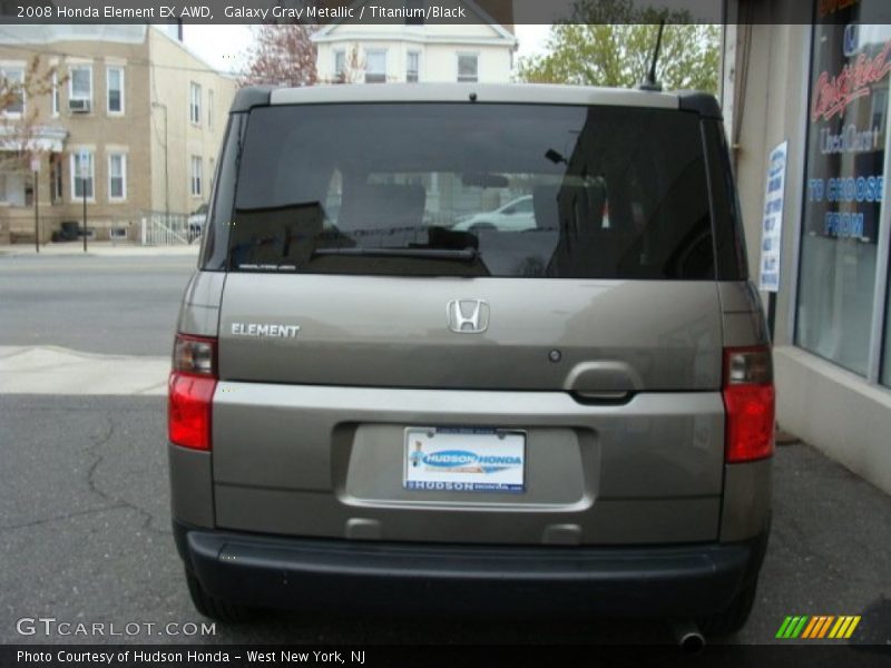 Galaxy Gray Metallic / Titanium/Black 2008 Honda Element EX AWD